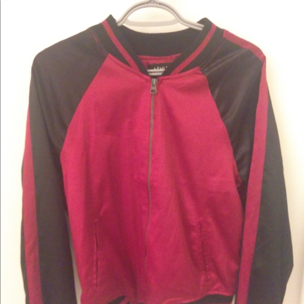 Red jacket